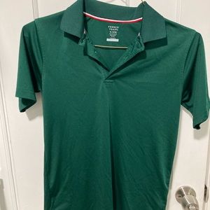 Boys polo green